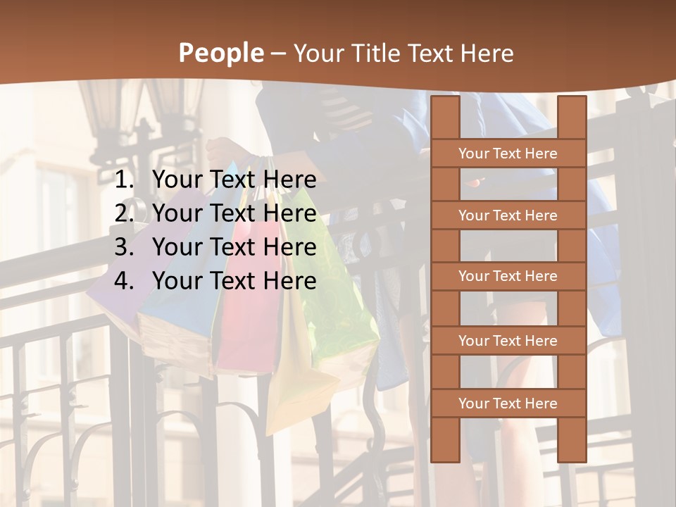 People Luxury Beauty PowerPoint Template