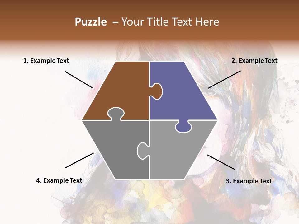 Face Artist Eye PowerPoint Template