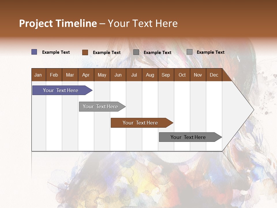 Face Artist Eye PowerPoint Template