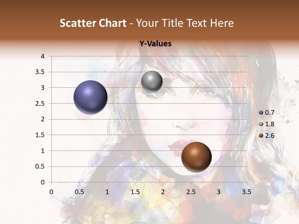 Face Artist Eye PowerPoint Template