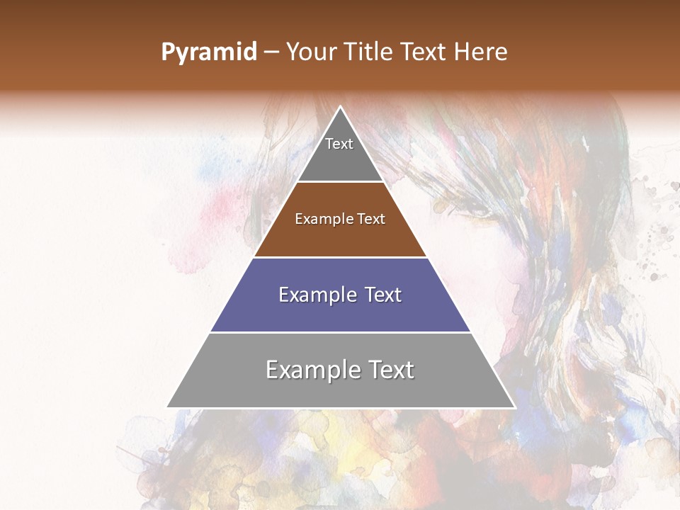 Face Artist Eye PowerPoint Template