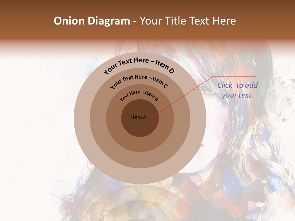 Face Artist Eye PowerPoint Template