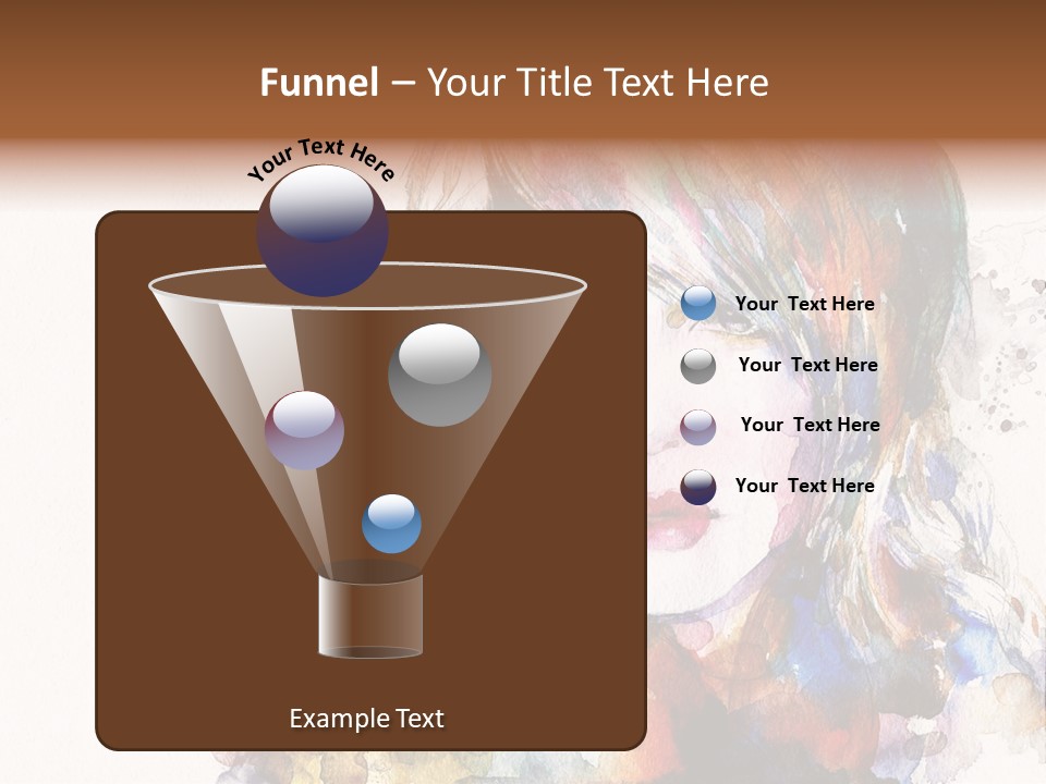 Face Artist Eye PowerPoint Template