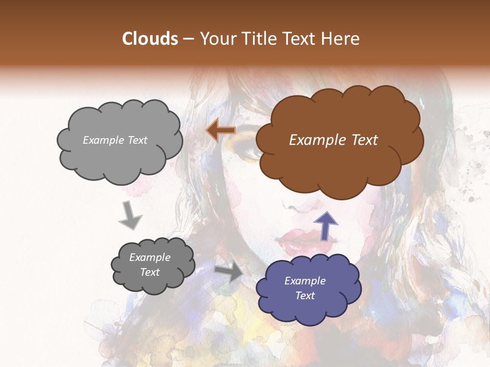 Face Artist Eye PowerPoint Template