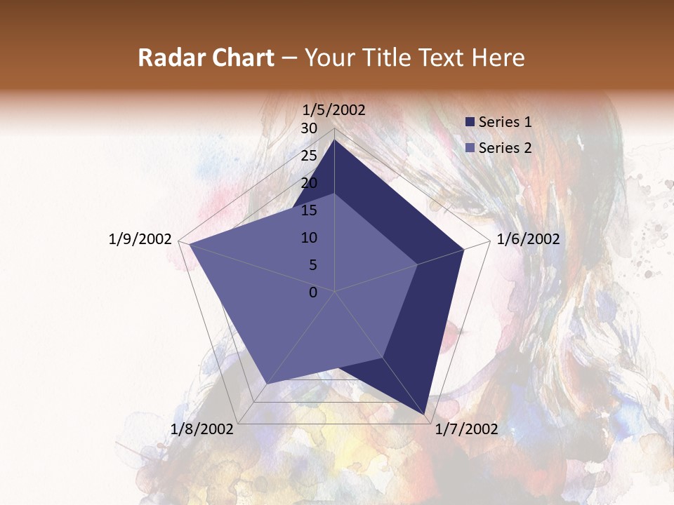 Face Artist Eye PowerPoint Template