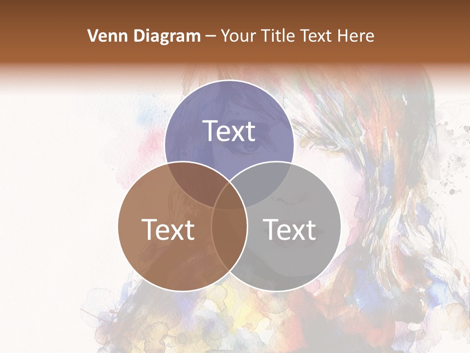 Face Artist Eye PowerPoint Template