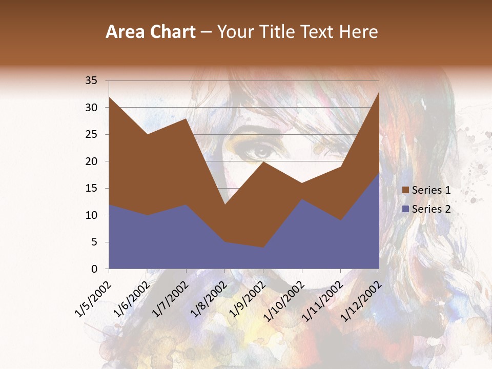 Face Artist Eye PowerPoint Template