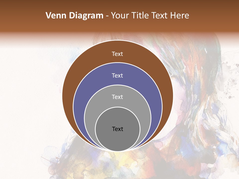 Face Artist Eye PowerPoint Template