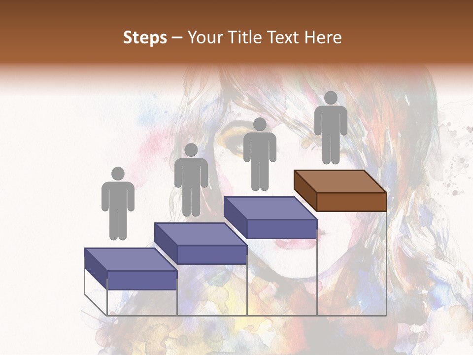 Face Artist Eye PowerPoint Template