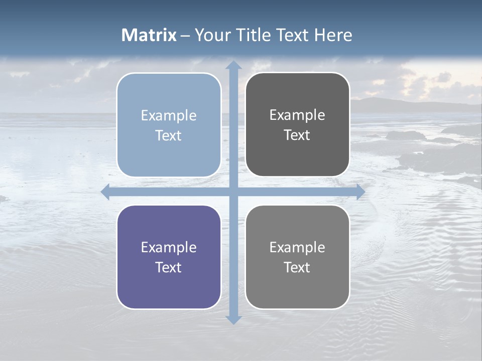Dramatic English Twilight PowerPoint Template