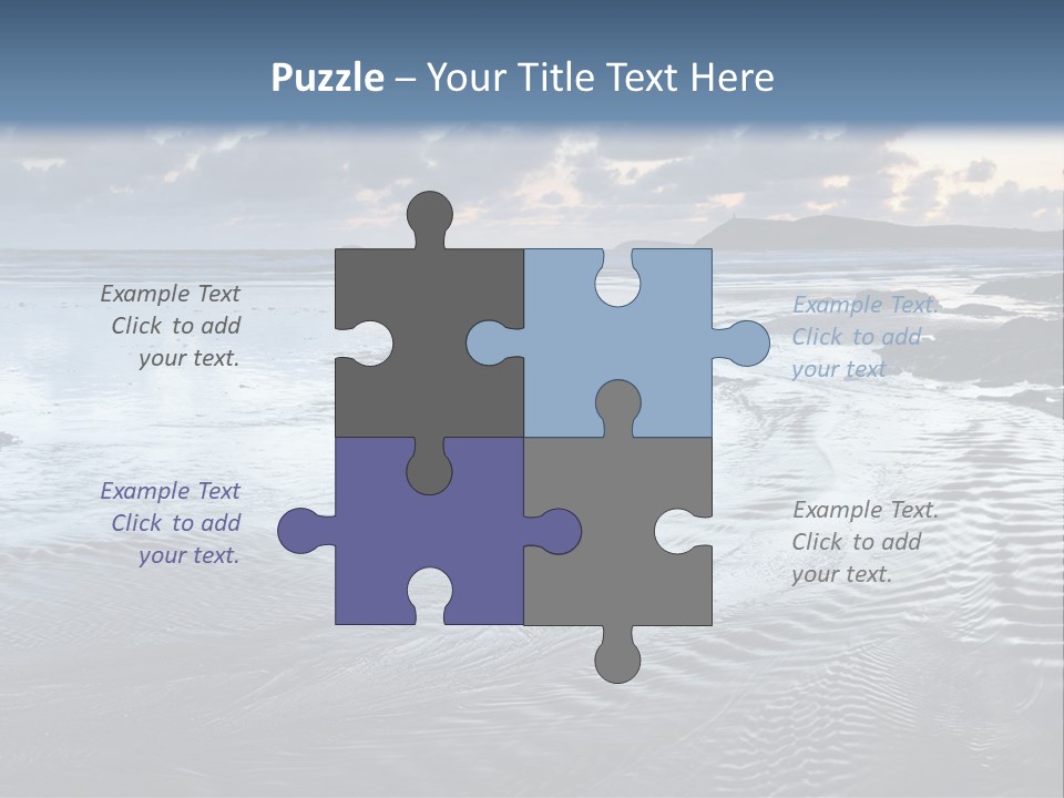 Dramatic English Twilight PowerPoint Template