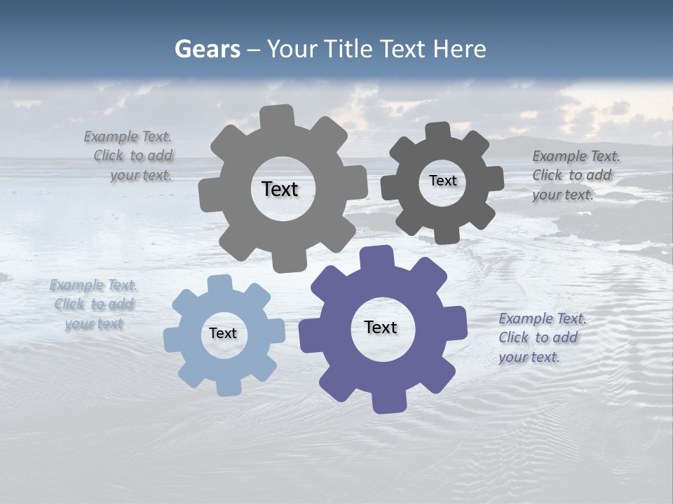 Dramatic English Twilight PowerPoint Template