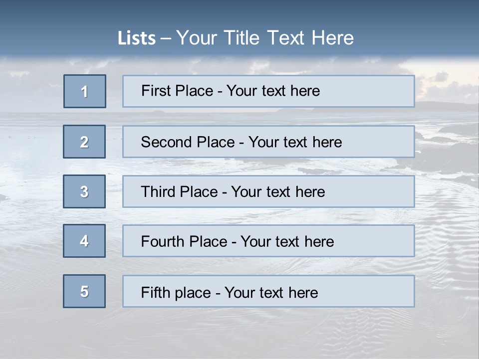 Dramatic English Twilight PowerPoint Template