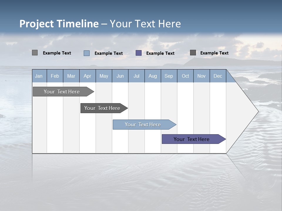 Dramatic English Twilight PowerPoint Template