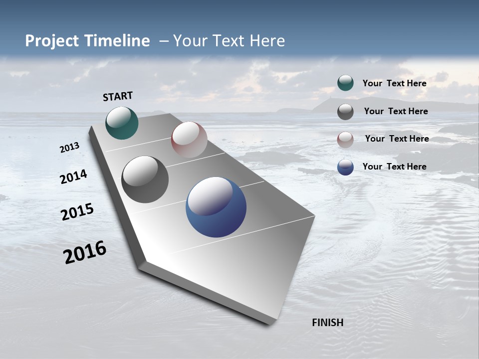 Dramatic English Twilight PowerPoint Template