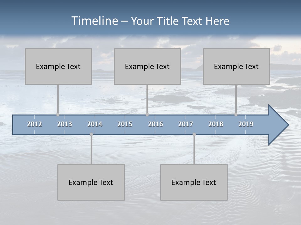 Dramatic English Twilight PowerPoint Template