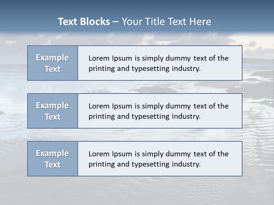Dramatic English Twilight PowerPoint Template