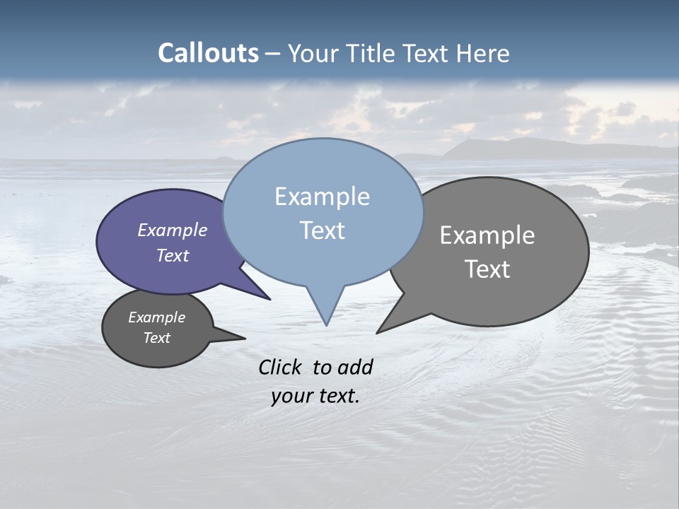 Dramatic English Twilight PowerPoint Template