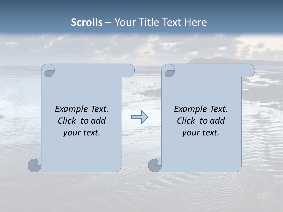Dramatic English Twilight PowerPoint Template