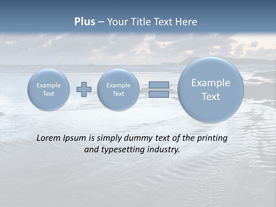 Dramatic English Twilight PowerPoint Template
