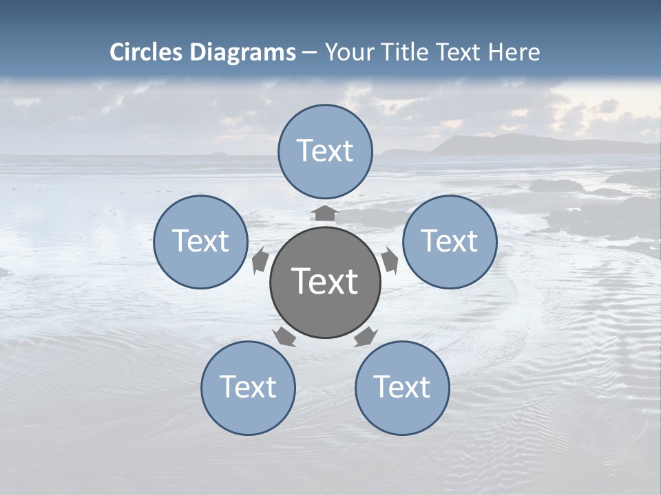 Dramatic English Twilight PowerPoint Template