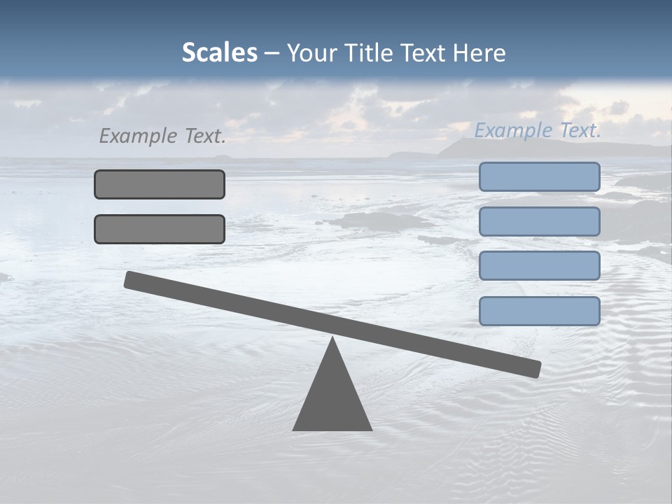 Dramatic English Twilight PowerPoint Template