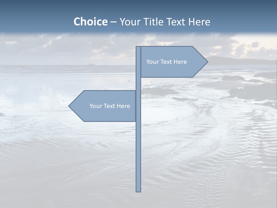 Dramatic English Twilight PowerPoint Template