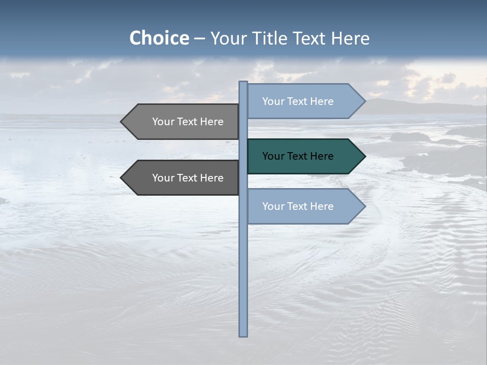 Dramatic English Twilight PowerPoint Template