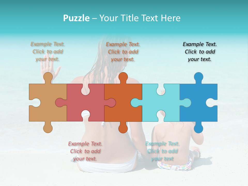 Casual Relax Playing PowerPoint Template