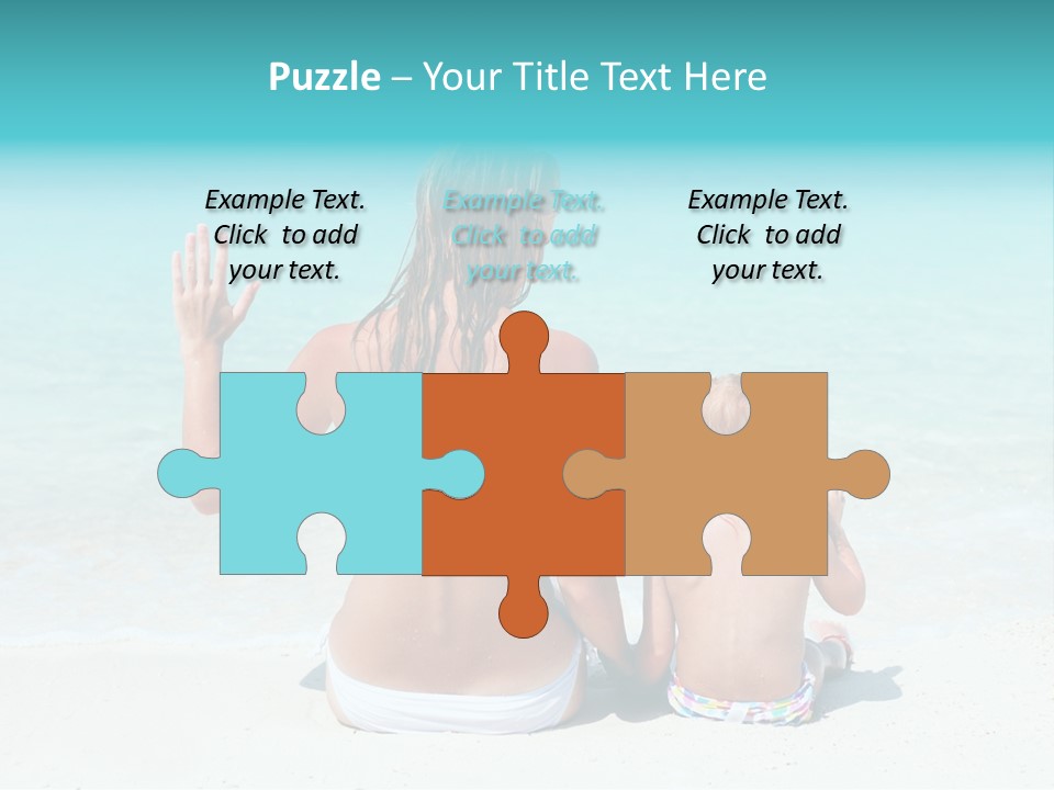 Casual Relax Playing PowerPoint Template