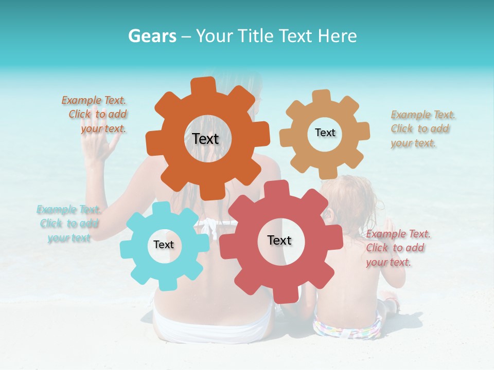 Casual Relax Playing PowerPoint Template