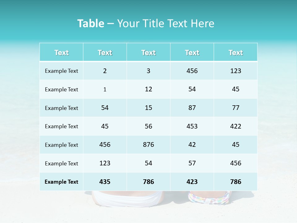 Casual Relax Playing PowerPoint Template