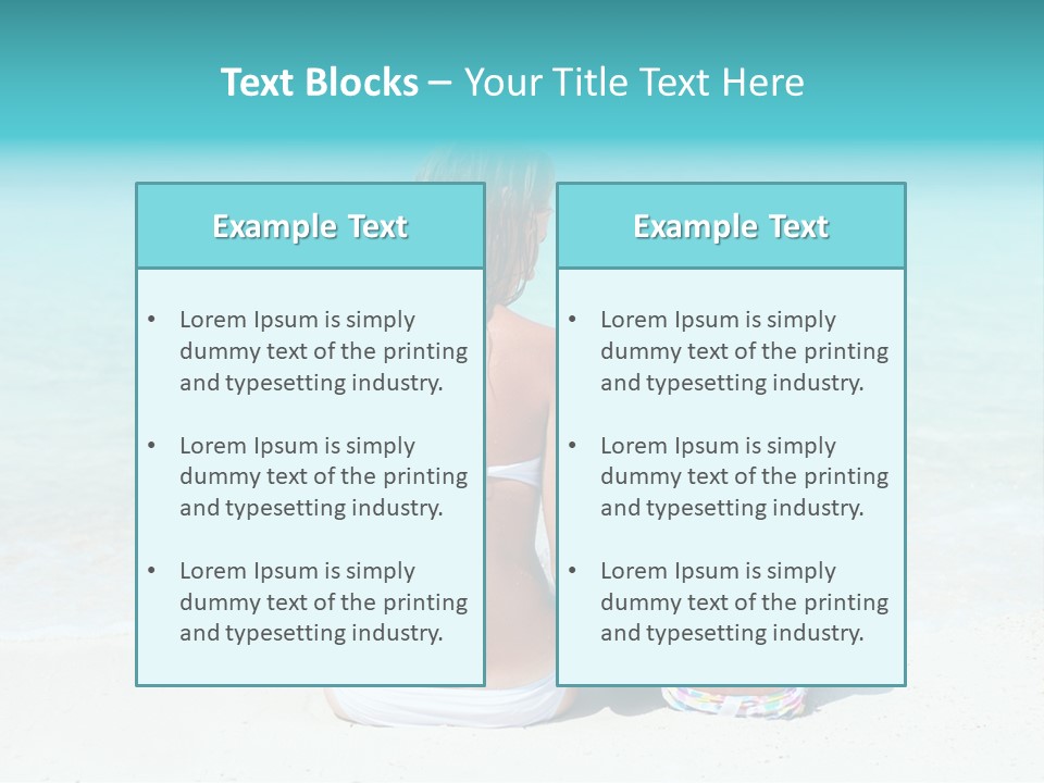 Casual Relax Playing PowerPoint Template