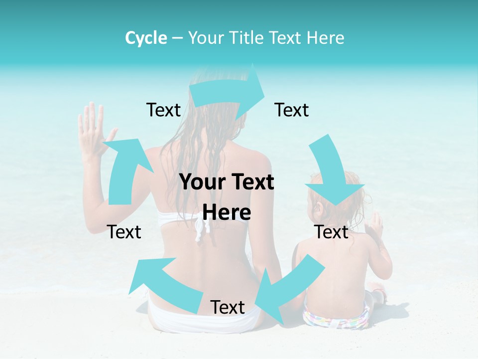 Casual Relax Playing PowerPoint Template