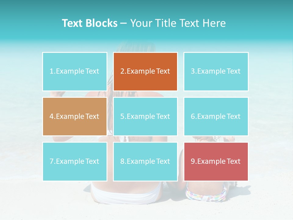 Casual Relax Playing PowerPoint Template