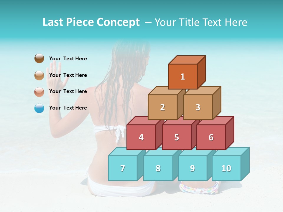 Casual Relax Playing PowerPoint Template