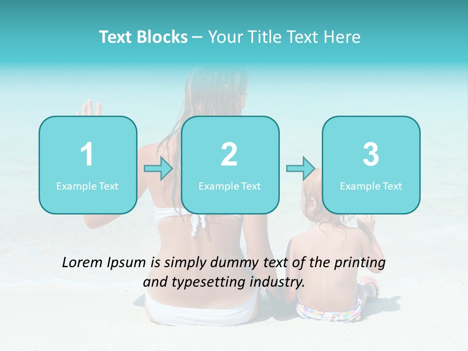 Casual Relax Playing PowerPoint Template