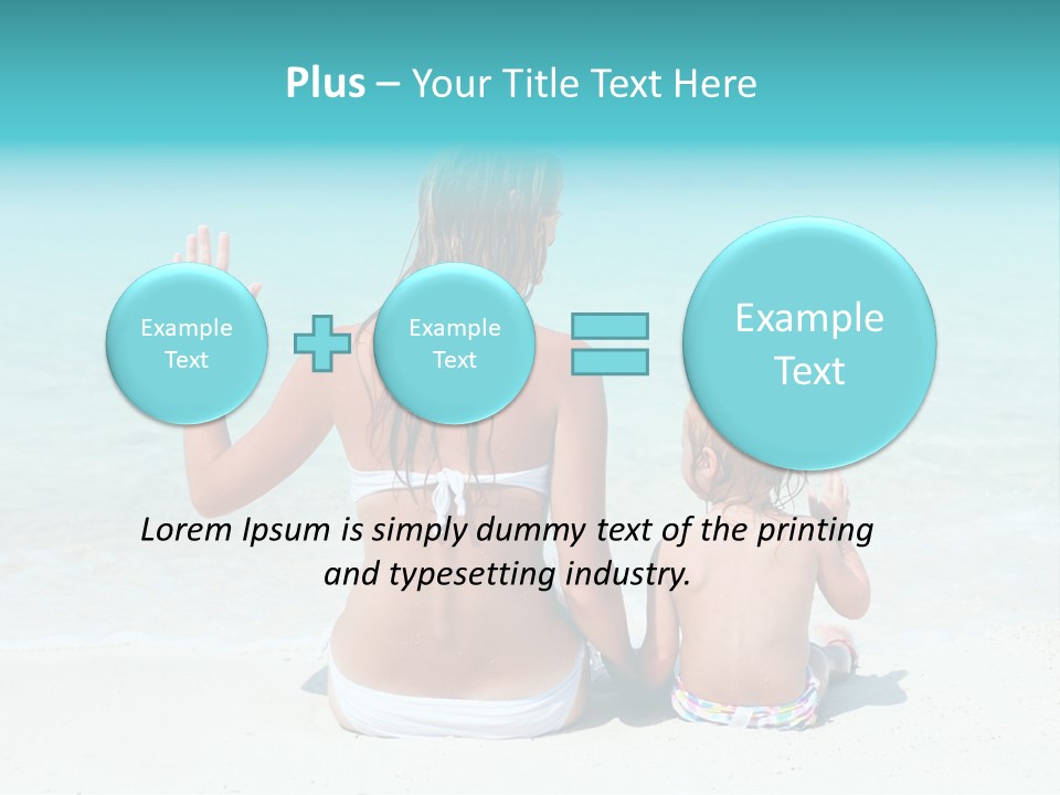 Casual Relax Playing PowerPoint Template