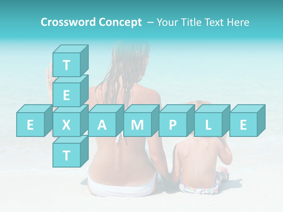 Casual Relax Playing PowerPoint Template