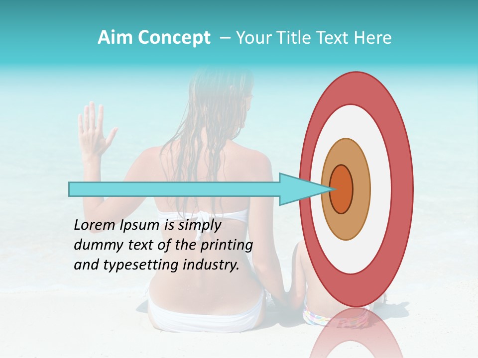 Casual Relax Playing PowerPoint Template