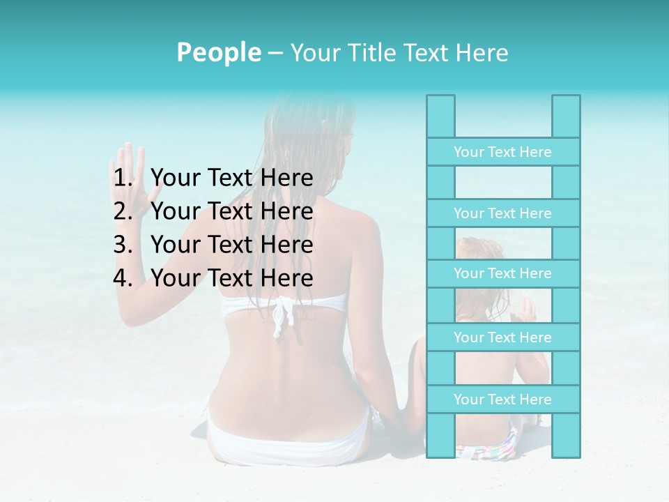 Casual Relax Playing PowerPoint Template