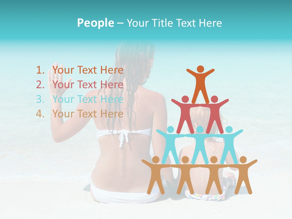 Casual Relax Playing PowerPoint Template