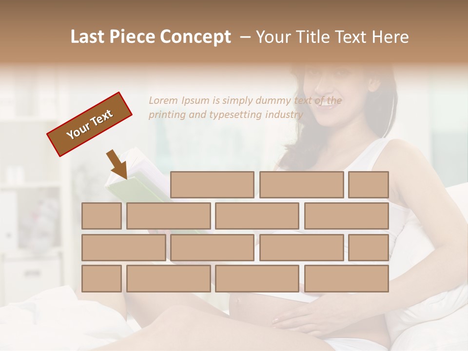 Reading Young Looking PowerPoint Template