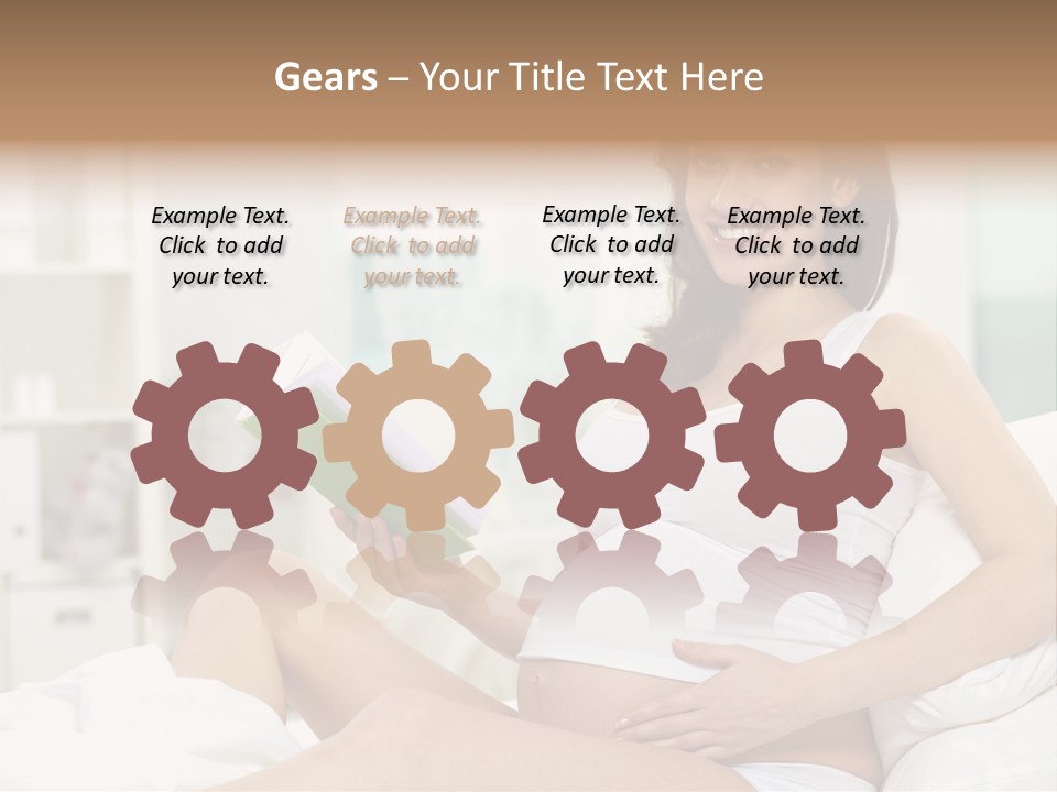 Reading Young Looking PowerPoint Template