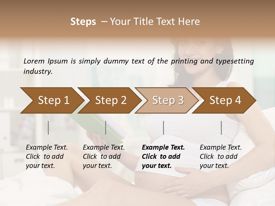 Reading Young Looking PowerPoint Template