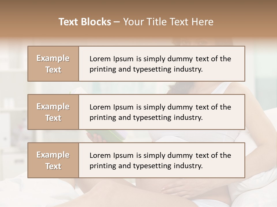 Reading Young Looking PowerPoint Template