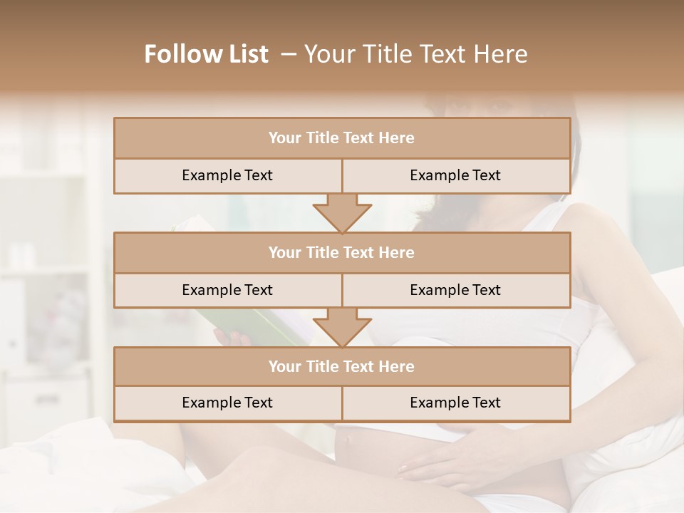 Reading Young Looking PowerPoint Template