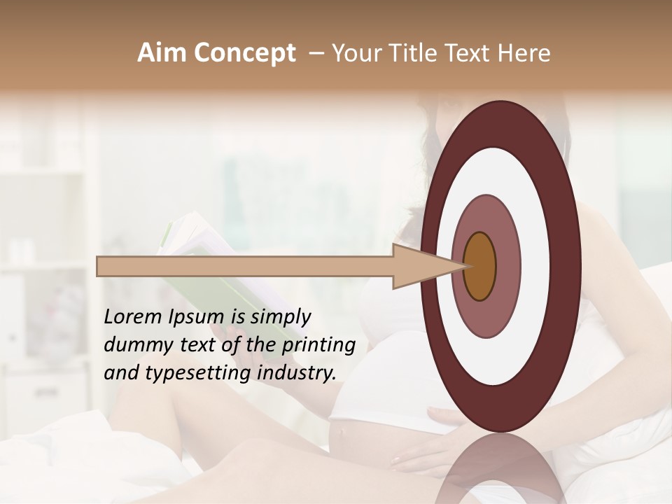 Reading Young Looking PowerPoint Template