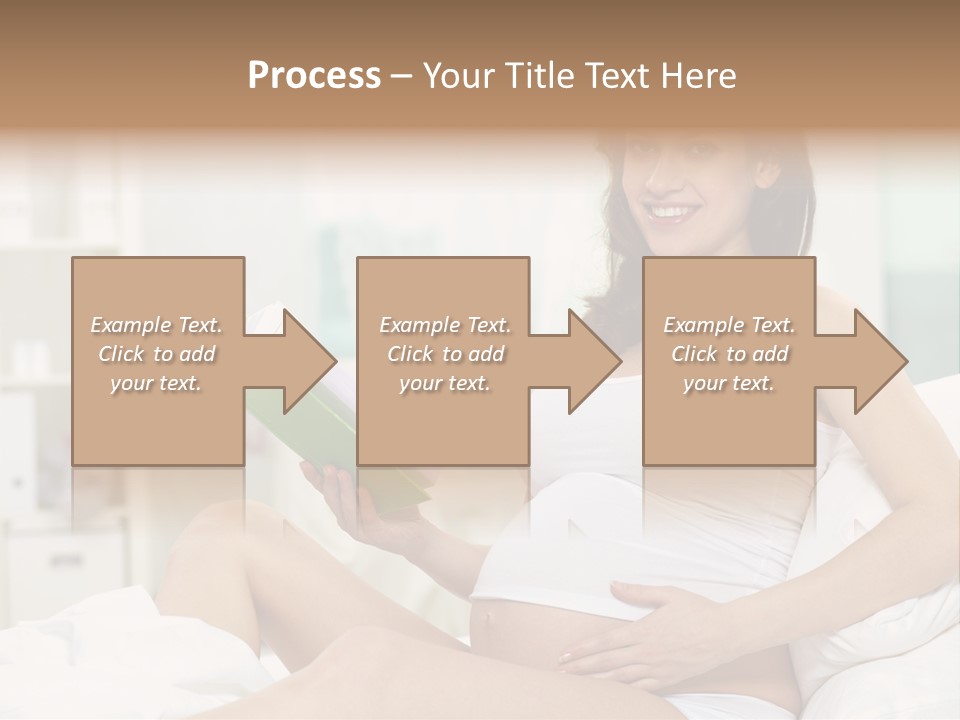 Reading Young Looking PowerPoint Template