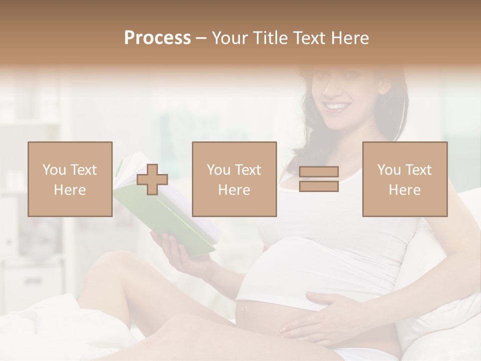 Reading Young Looking PowerPoint Template